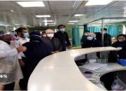 بازدید وزیر بهداشت از بیمارستان شهدای پاکدشت
