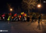 عکس/ شب سوم تحصن دانشجویان در فرودگاه مهرآباد