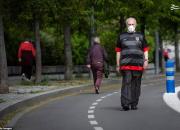 عکس/ قدم زدن سالمندان در خیابان‌های اسپانیا