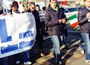 مسلمانان ایتالیا جنایات تروریستی در پاریس را محکوم کردند + تصاویر