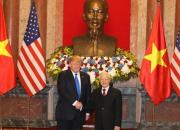 دیدار ترامپ با با رئیس‌جمهور ویتنام