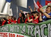 اعتصاب هزاران معلم در لس آنجلس