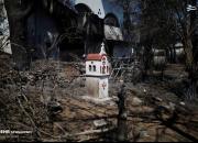 تصاویر پهپادی از نابودی کامل جنگل در یونان+ فیلم
