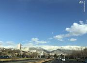 عکس/ هوای پاک تهران در دومین روز زمستان