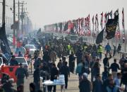 برگزاری مراسم بدرقه زائرین پیاده اربعین حسینی در قزوین 