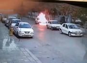 حمله آتشین به خودروی کارمند بانک در اصفهان