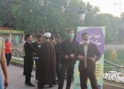 عکس/ اقدام جالب جوانان تبریزی برای افزایش مشارکت در انتخابات