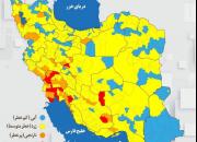 جدیدترین لیست شهرهای قرمز و نارنجی کرونایی