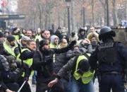 چهل و دومین شنبه اعتراضی جلیقه زردها در پاریس +فیلم