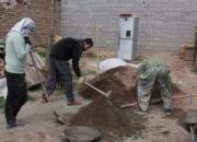 بازسازی خانه محرومین در اردوی جهادی گروه شهید شاطری
