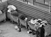 وضعیت زباله گردی در کشور دوست آمریکا و اسرائیل+ تصاویر