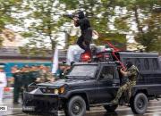 عکس/ رژه نیروهای مسلح در استان‌ها