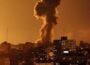 شنیده‌شدن صدای انفجار در جنوب نوار غزه +فیلم