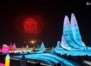 تصویری زیبا از جشنواره یخی چین