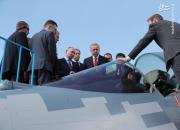 عکس/ حضور اردوغان و پوتین در نمایشگاه هوایی روسیه