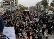 فیلم/ راهپیمایی بزرگ مردم مشهد در محکومیت اغتشاشات
