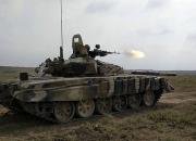 رزمایش تانک‌های ارتش جمهوری آذربایجان با مهمات واقعی