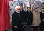عکس/ حضور روحانی در مراسم افتتاح رسمی آزاد راه تهران_شمال