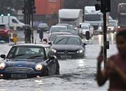 فیلم/ سیلاب در خیابان‌های لندن