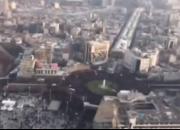 فیلم/ تصاویر هوایی از حضور میلیونی مردم مشهد