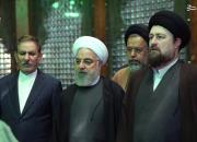 فیلم/ روحانی: امام هیچ‌گاه نسبت به آینده روشن انقلاب ناامید نشد