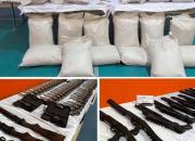 دستگیری عامل فروش سلاح و موادمخدر در کلاردشت
