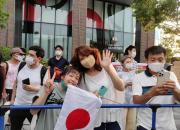 استقبال غافلگیرکننده مردم ژاپن از المپیک +عکس