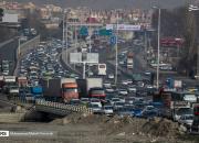 ترافیک در محور تهران ـ پردیس و جاده فیروزکوه