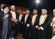 عکس/ بدرقه رئیسی توسط برادر بزرگ‌تر سلطان عمان