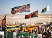 نقطه صفر مرزی معبر عاشقان حسینی پاکستان+ تصاویر