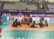 شکست تیم اندونزی برابر بانوان والیبال نشسته ایران 
