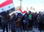 تظاهرات در سوریه علیه معامله ننگین قرن +عکس