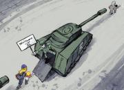 خوش‌آمدگویی ماشین جنگی اسرائیل به اوکراینی‌ها +کاریکاتور