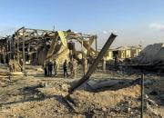 خسارات سنگین به مرکز پهپادی آمریکا در حمله موشکی سپاه +عکس