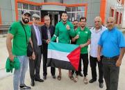 فیلم/ استقبال الجزایری‌ها از ورزشکار المپیکی حامی فلسطین