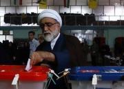 عکس/ تولیت آستان قدس رضوی در حال رای دادن
