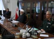 عکس/ روحانی در جلسه ستاد ملی مبارزه با کرونا
