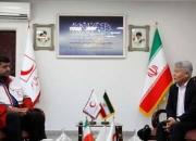 تاکید نماینده ویژه صلیب سرخ ژاپن بر توسعه همکاری‌ها با هلال احمر ایران