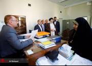 عکس/ بازدید سرزده رئیس قوه قضائیه از دادگستری شهریار