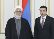 رئیس مجلس ملی ارمنستان: گفت‌وگوی مهمی با دادستان کل جمهوری اسلامی ایران داشتم +عکس