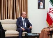  رئیس‌جمهور عراق با رهبر انقلاب دیدار کرد