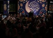 عکس/ شب نهم رمضان در حسینیه آیت‌الله حق‌شناس