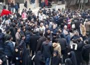 تجمع دانشگاهیان دانشگاه شهیدبهشتی در اعتراض به اقدامات فرصت‌طلبان
