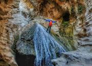 عکس/ آبشار زیبای دَرزو عسلویه