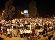 مشارکت ۵۰ هزار نفر در اولین نماز جمعه مسجد الاقصی