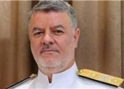 بازدید دریادار خانزادی از ناوگان نیروی دریایی روسیه+عکس