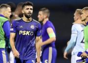 بررسی عملکرد بازیکن ایرانی دینامو زاگرب در لیگ اروپا