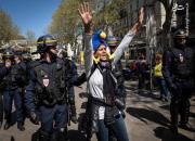 درگیری مجدد پلیس فرانسه با جلیقه زردها