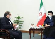 عکس/ دیدار دبیر شورای عالی امنیت ملی با رئیسی