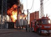 آتش‌سوزی در ترانس برق نیروگاه سیکل ترکیبی نیشابور